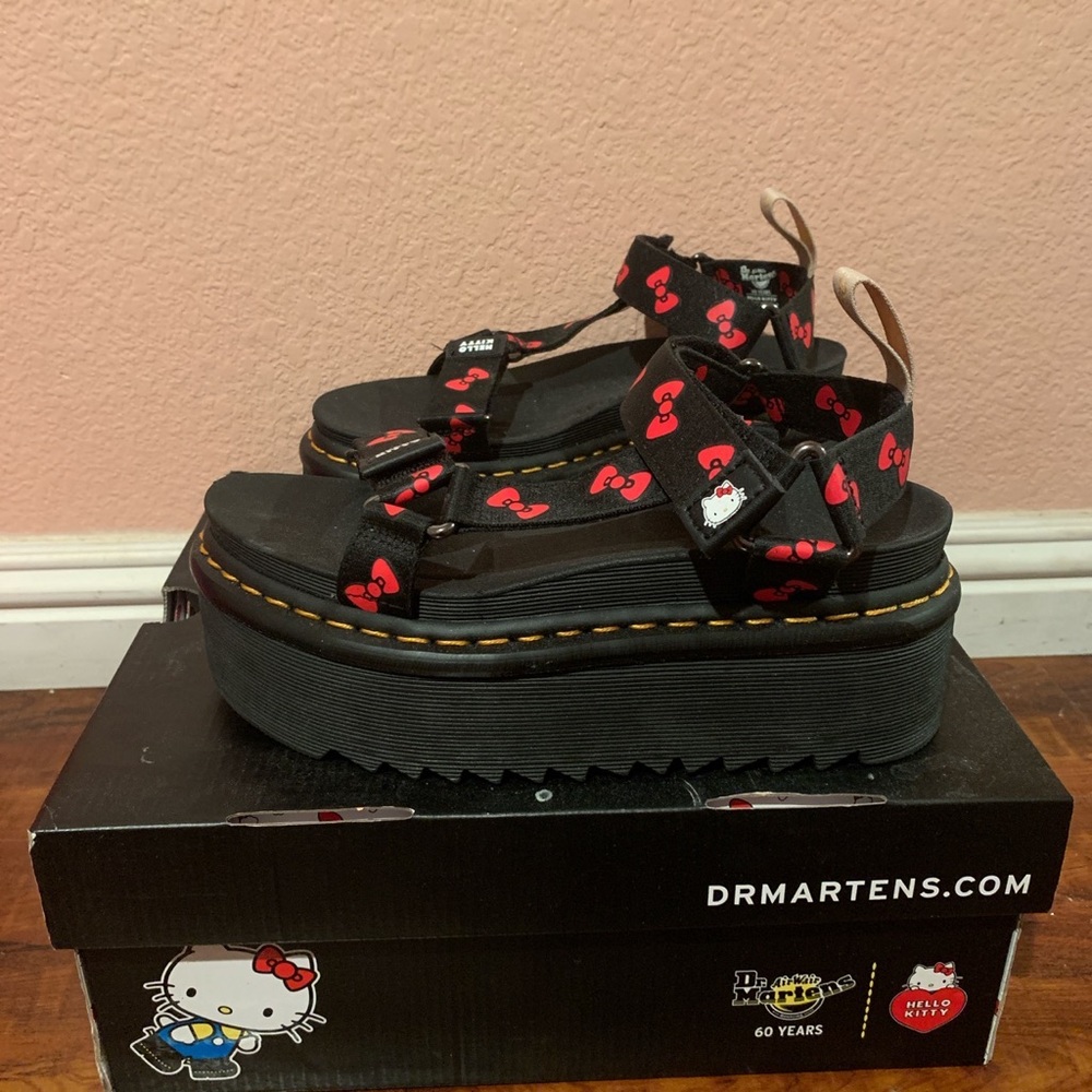 Hello Kitty Vegan Dr. Martens Sandals